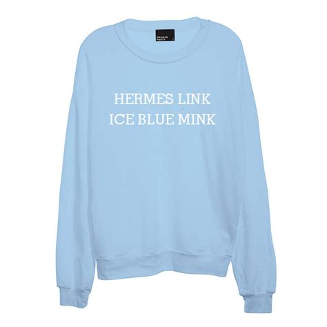 hermes link chain ice blue mink|gyalchester lyrics.